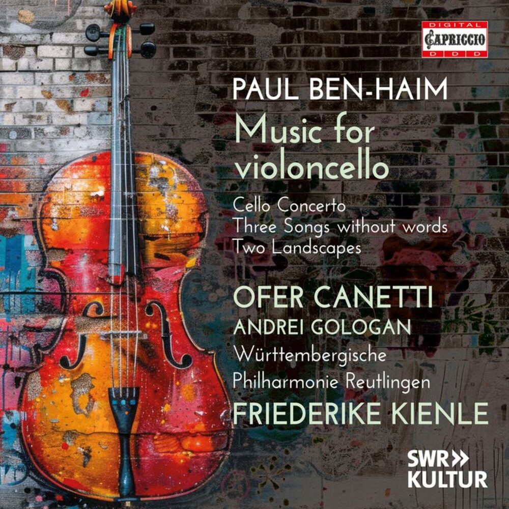 Ofer Canetti - Paul Ben-Haim: Music for violoncello  CD